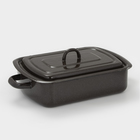 УЦЕНКА Противень, 3 л, коричневый рябчик - Фото 1