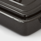 УЦЕНКА Противень, 3 л, коричневый рябчик - Фото 2