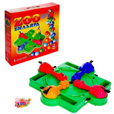 Уценка Настольная игра «Зообильярд»