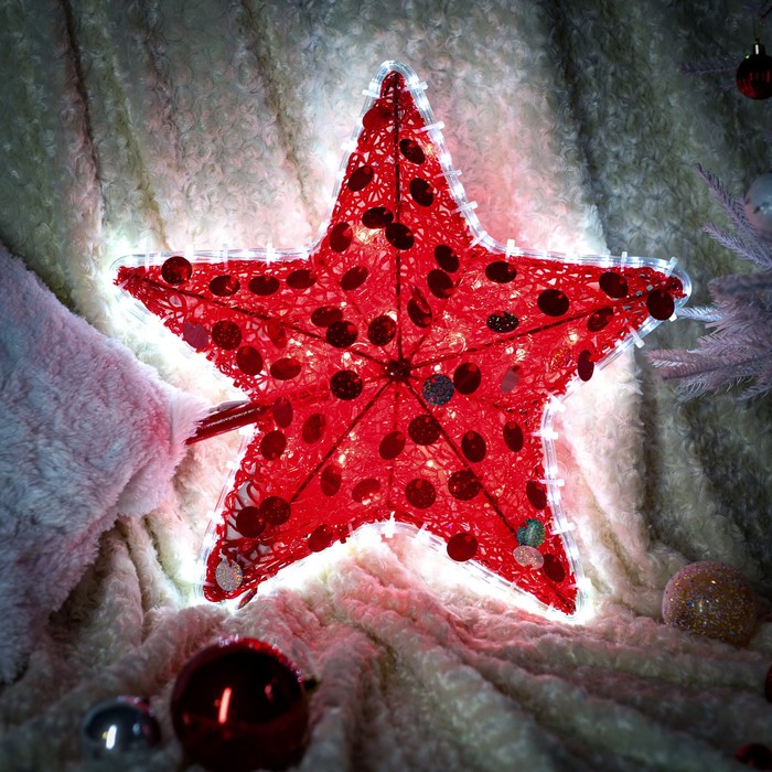 Светодиодная фигура «Звезда», 68 × 85 × 30 см, 30 Вт, 220 В - Фото 1
