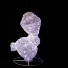 Светодиодная фигура «Снеговик Олаф», 110 × 160 × 80 см, 50 Вт, 220 В - Фото 3