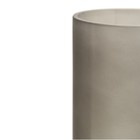 Декоративная ваза из комбинированного стекла, 111×111×255 мм, цвет серый - Фото 4