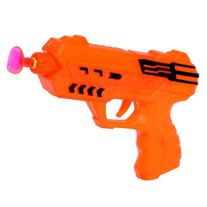 Пистолет «Лётчик», стреляет присосками, со свистком, цвет МИКС - фото 1884453663
