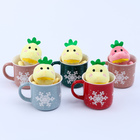 Набор "Дракоша" игрушка в кружке МИКС - фото 23665543