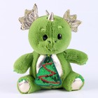 Мягкая игрушка "Дракоша с ёлкой" - фото 23665551