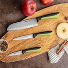 Набор кухонных ножей, 3 шт - Фото 2