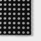 Коврик ячеистый грязесборный, 50×100×2,2 см, цвет чёрный - Фото 2