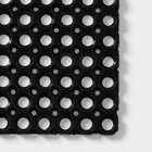 Коврик ячеистый грязесборный, 40×60×2,2 см, цвет чёрный - Фото 2