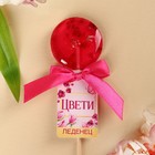 Леденец с цветами «Цвети», вкус: малина, БЕЗ САХАРА, 14 г. 10196976 - фото 11858824