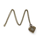 Часы карманные «Сердце», кварцевые, d=1.5 см, цепочка 80 см - Фото 7