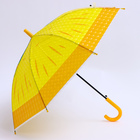 Детский зонт п/авт «Фруктовый принт Ананас» d = 84 см, R = 42 см, 8 спиц, 68 × 10 × 8 см - Фото 3