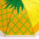 Детский зонт п/авт «Фруктовый принт Ананас» d = 84 см, R = 42 см, 8 спиц, 68 × 10 × 8 см - Фото 2