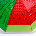 Детский зонт п/авт «Ягодный принт Арбуз» d = 84 см, R = 42 см, 8 спиц, 68 × 10 × 8 см - фото 8716444