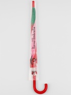 Зонт - трость детский «Клубника», полуавтоматический, 8 спиц, R=40/47 см, d=80 см, розовый - Фото 5