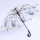 Детский зонт п/авт со свистком «Панда и малыш» d = 84 см, 8 спиц, 65 × 7 × 6 см - Фото 2