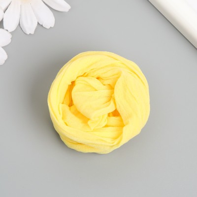Капрон для цветов одноцветный "Лимон" 50 см