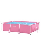 Бассейн каркасный Pink Frame Pool, 220×150×60 см, розовый, прямоугольный, 28266NP INTEX - Фото 7
