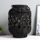 Настольная лампа «Арона» Е27 15 Вт черный 21×21×30 см RISALUX - Фото 4