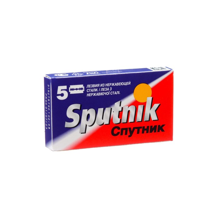 Сменные лезвия для безопасных бритв Sputnik, 5 наборов по 5 шт