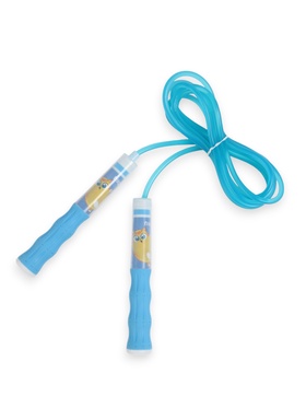 Скакалка детская ONLYTOP «Пушик», 2,85 м, цвет голубой 9828396