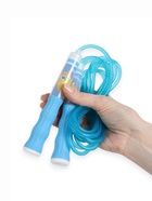 Скакалка детская ONLYTOP «Пушик», 2.85 м, регулируемая, голубая - Фото 8