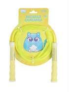 Скакалка детская ONLYTOP «Крошик», 2.85 м, регулируемая, жёлтая - Фото 9
