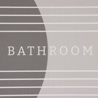 Коврик для ванной Этель "Bathroom", 48х78 см - Фото 3