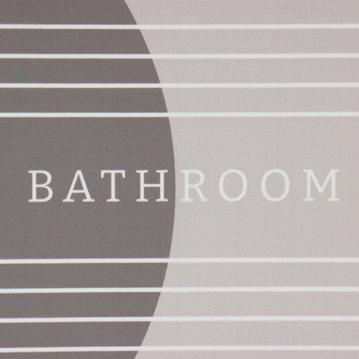 Коврик для ванной Этель "Bathroom", 48х78 см