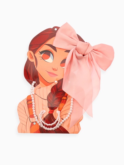 Набор «Выбражулька» 3 предмета: заколка, бусы, браслет, милашка, цвет микс