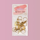 Пирсинг для волос «Молния», 4,1 × 1,3 см, 10 шт, цвет золотистый - Фото 4