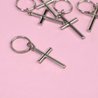 Пирсинг для волос «Крест», 3,7 × 1,3 см, 5 шт, цвет серебристый - Фото 3