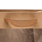 Пакет подарочный, с окном, 25×18×13 см, крафт - Фото 3