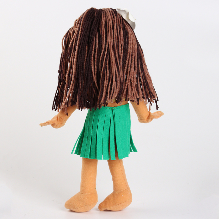 Мягкая игрушка "Кукла" в гавайском костюме, 35 см - фото 1906538254