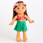 Мягкая игрушка "Кукла" в цветочном ободке, 35 см - фото 3830312