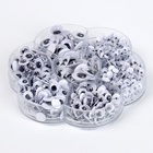 Набор самоклеящихся глазок для кукол и игрушек 4-12 мм, 700 шт. - Фото 3