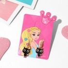 Серьги-клипсы детские «Выбражулька. Котята», чёрные в золоте - Фото 4