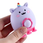 Мялка сквиши " Милашка" надувает шарик, цвета МИКС (комплект 12 шт) - фото 23564872