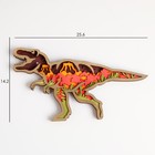 Панно настенное дерево «Тирекс. До нашей эры», декор, 25.6×14.2 см - Фото 2