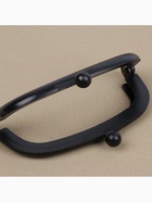 Фермуар пришивной, 9×5.5 см, чёрный - Фото 3