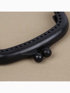 Фермуар пришивной, 9×5.5 см, чёрный - Фото 4