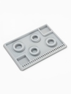 Подставка универсальная для украшений «QF. Трафарет», 20×29×2 см, серая - Фото 1