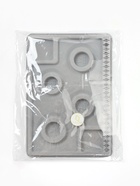 Подставка универсальная для украшений «QF. Трафарет», 20×29×2 см, серая - Фото 4