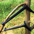 Веткодержатель, h=9 см, подпорка для деревьев, чёрный, Greengo - Фото 8