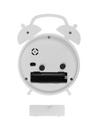 Часы - будильник настольные «Соломон», дискретный ход, 9.8×12 см, АА, белые - Фото 5