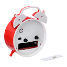 Часы - будильник настольные «Соломон», дискретный ход, 9.8×12 см, АА, красные - Фото 3