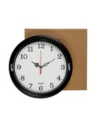 Часы настенные «Соломон», d=23 см, плавный ход, чёрные - Фото 8