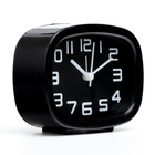 Часы - будильник настольные "Классика", дискретный ход, 10 х 8 см, АА - Фото 2