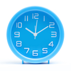 Часы - будильник настольные "Классика", дискретный ход, 10 х 10 см, АА - фото 11982535