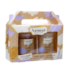 Подарочный набор Natural Botanique: скраб 250 мл, соль для ванной 250 г - фото 23502066