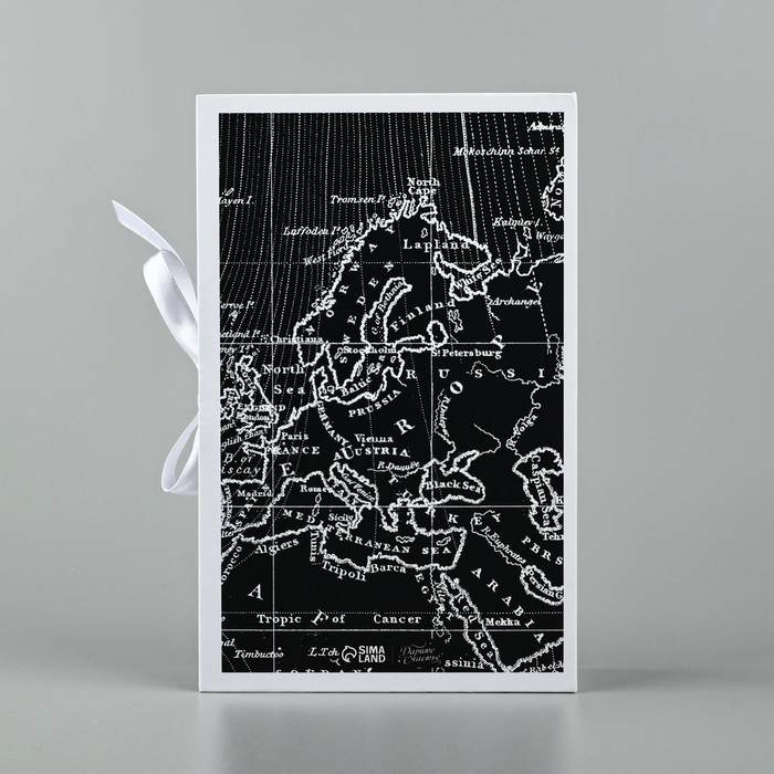 Коробка - книга Map, 20 х 12,5 х 5 см